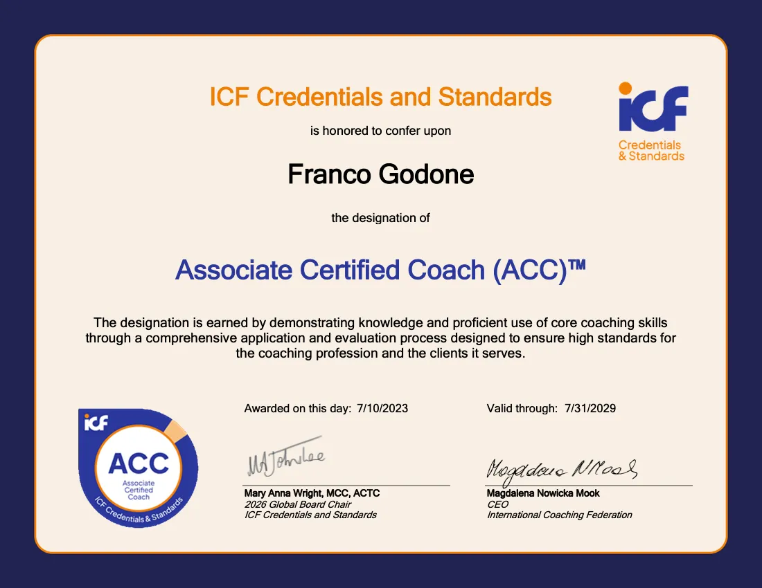 ICF Associate Certified Coach (ICF ACC)